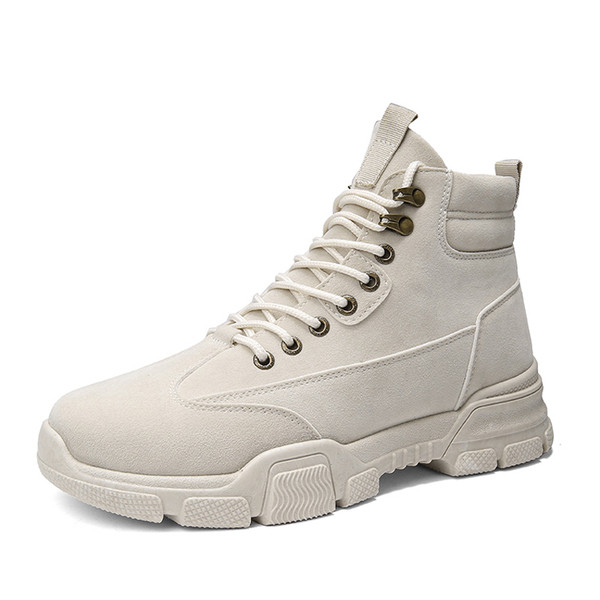 Öko-seemisnahast vabaajapaeltega meeste saapad