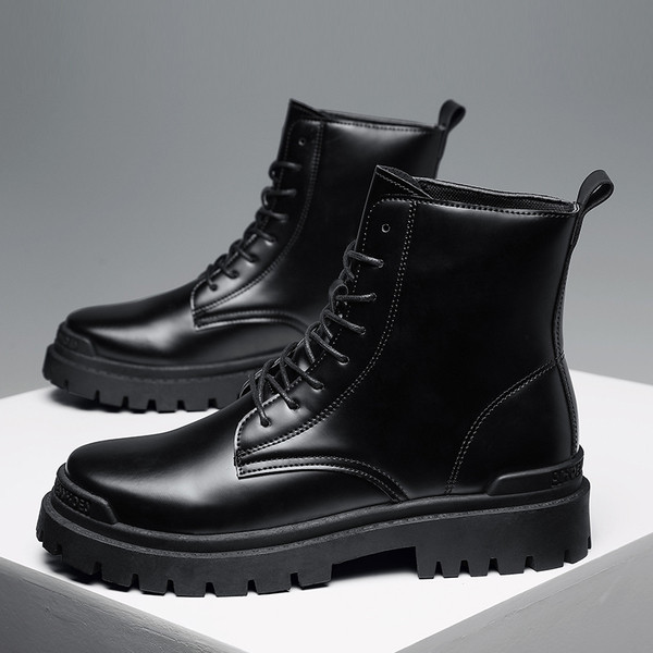 Uus mudel paeltega meeste saapad - valmistatud ökonahast