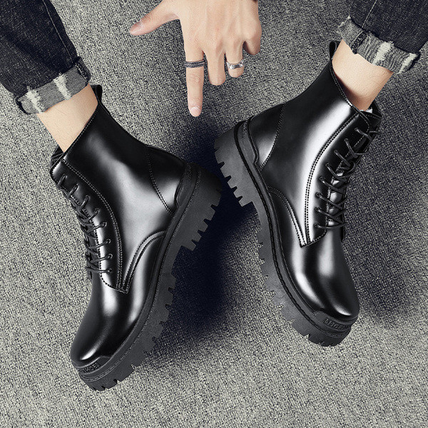 Uus mudel paeltega meeste saapad - valmistatud ökonahast