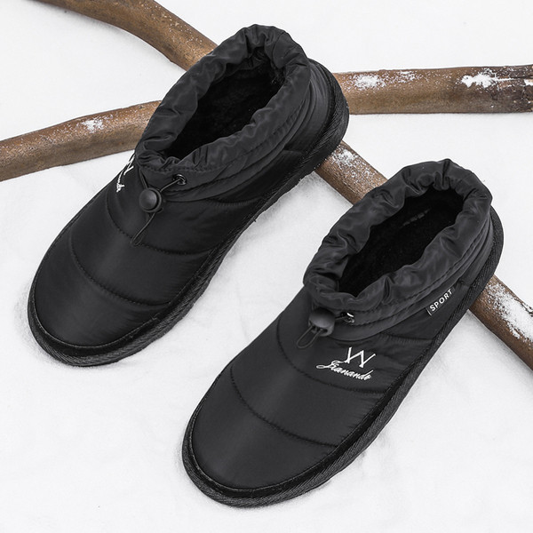 Vízálló férfi csizma meleg béléssel