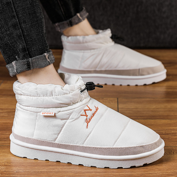 Vízálló férfi csizma meleg béléssel