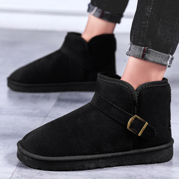 Vabaaja seemisnahast voodriga meeste saapad