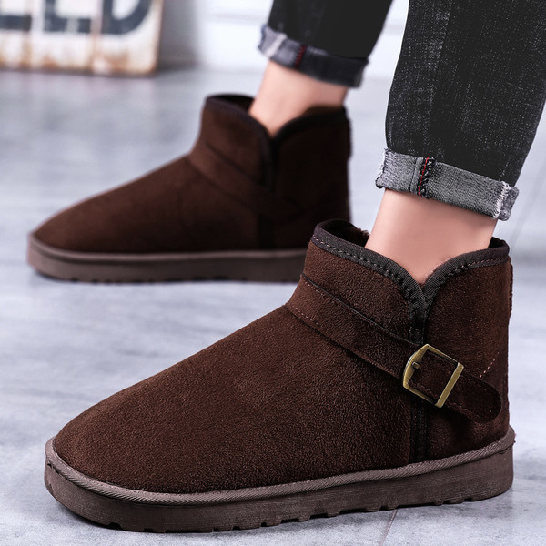 Vabaaja seemisnahast voodriga meeste saapad