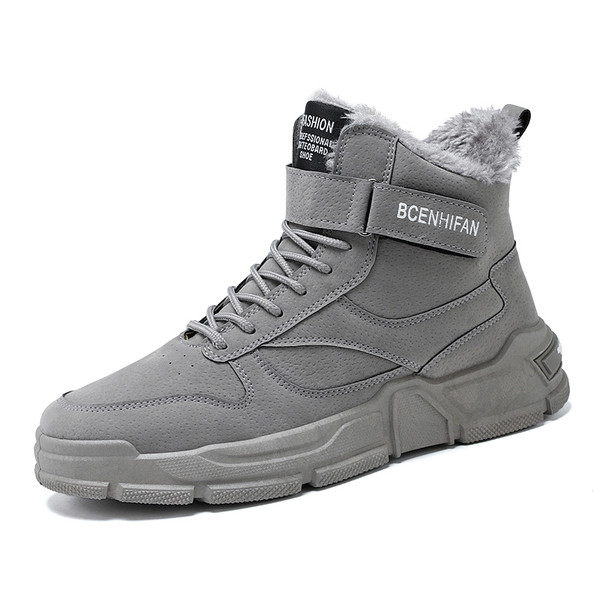 Sooja voodri ja lameda tallaga vabaaja saapad - valmistatud ökonahast