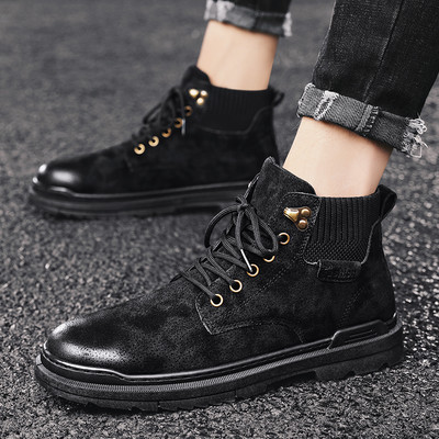 Modern, fűzős férfi cipő télire