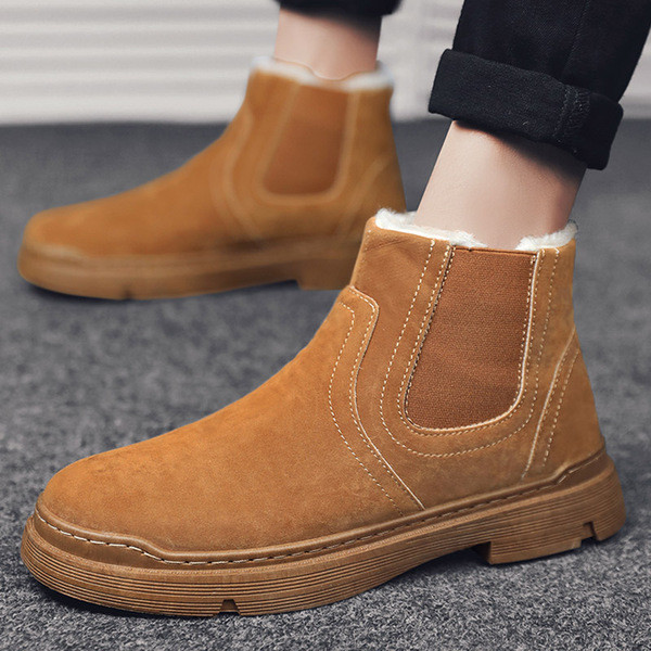 Moodsad mitmes värvitoonis sulevoodriga meeste saapad