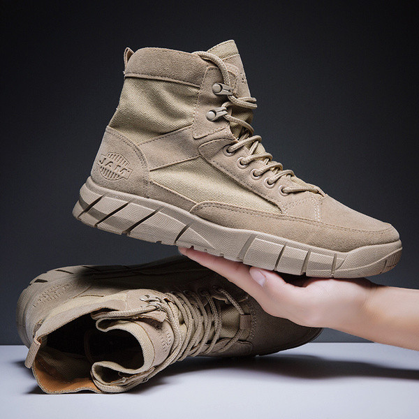 Öko velúrból készült férfi csizma mindennapi használatra