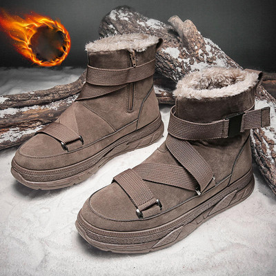 Pandlate ja pehme voodriga meeste soojad saapad