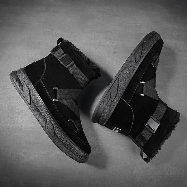 Pandlate ja pehme voodriga meeste soojad saapad