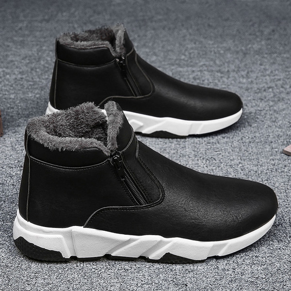 Paksu voodriga ökonahast meeste talvesaapad