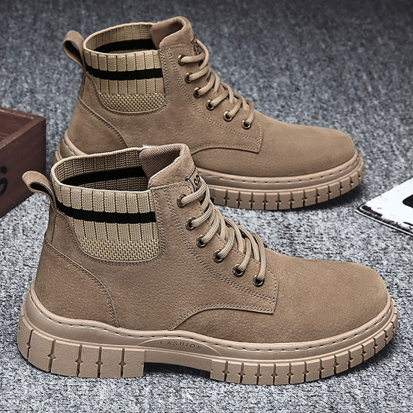 Kareda tallaga talvised seemisnahast saapad meestele