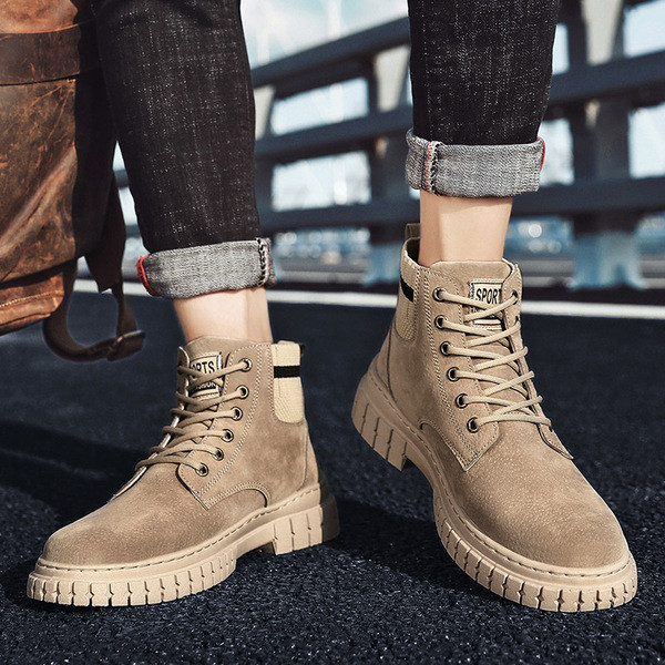 Kareda tallaga talvised seemisnahast saapad meestele