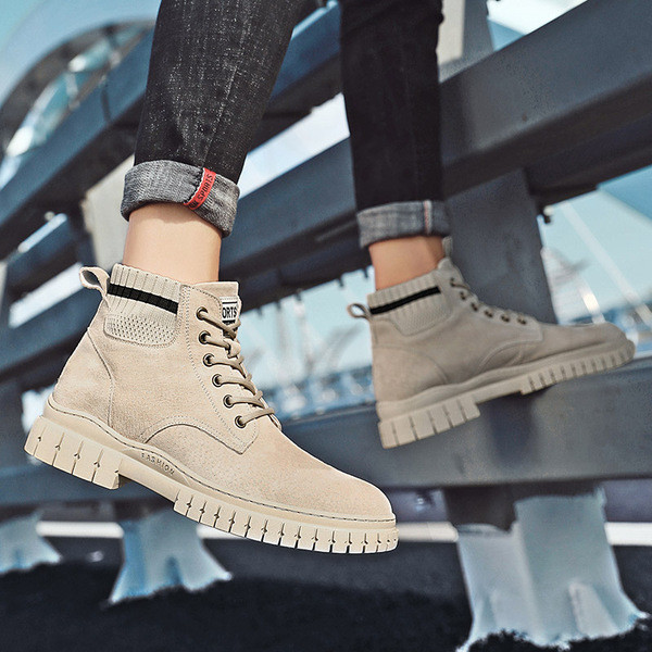 Kareda tallaga talvised seemisnahast saapad meestele