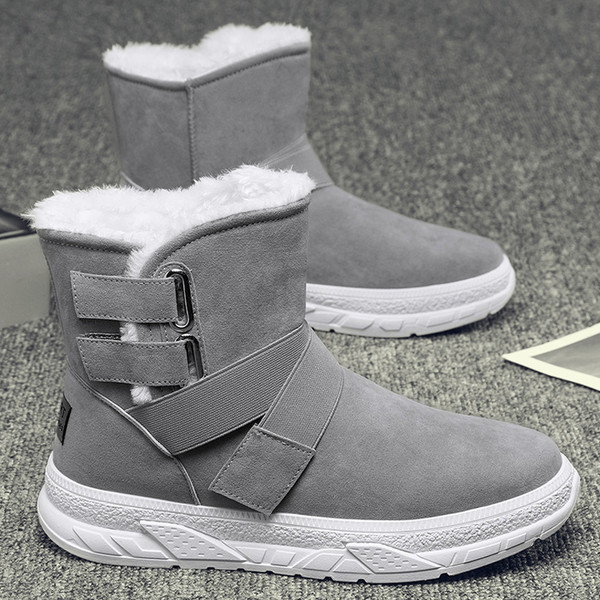 Moodsad kolmes värvitoonis sooja voodriga meeste saapad