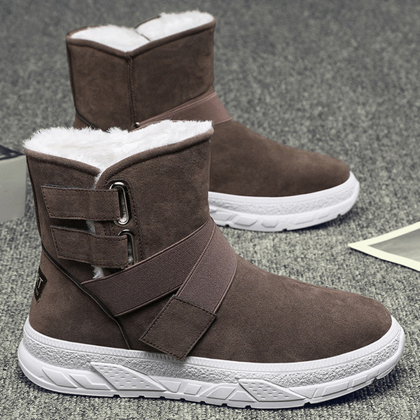 Moodsad kolmes värvitoonis sooja voodriga meeste saapad