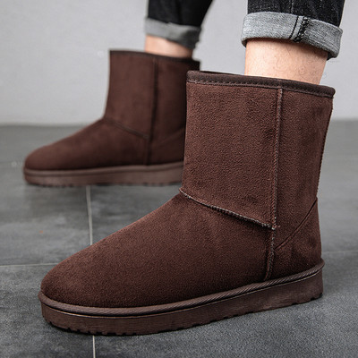 Ökoseemisnahast meeste soojad paeltega saapad