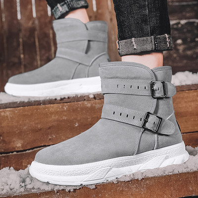 Új, csatos férfi vízálló csizma modell