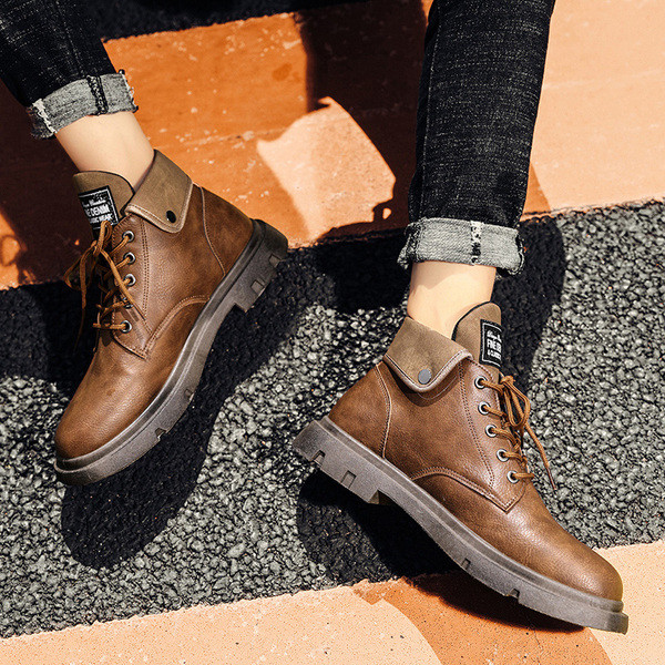 Sügiseks sobivad meeste nahast saapad