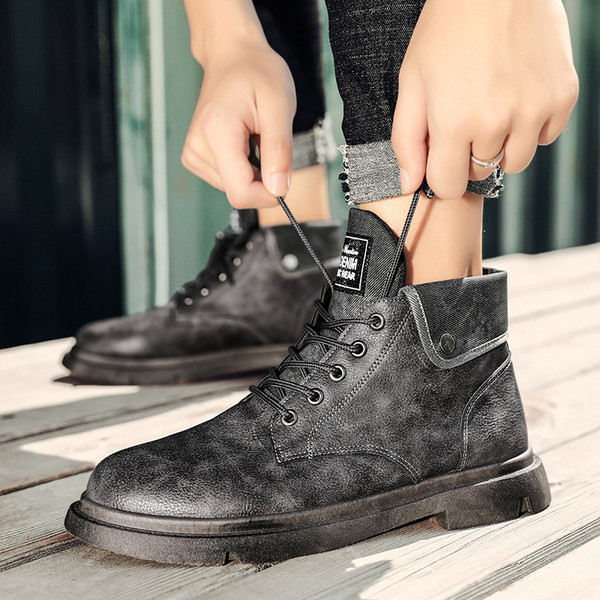 Sügiseks sobivad meeste nahast saapad