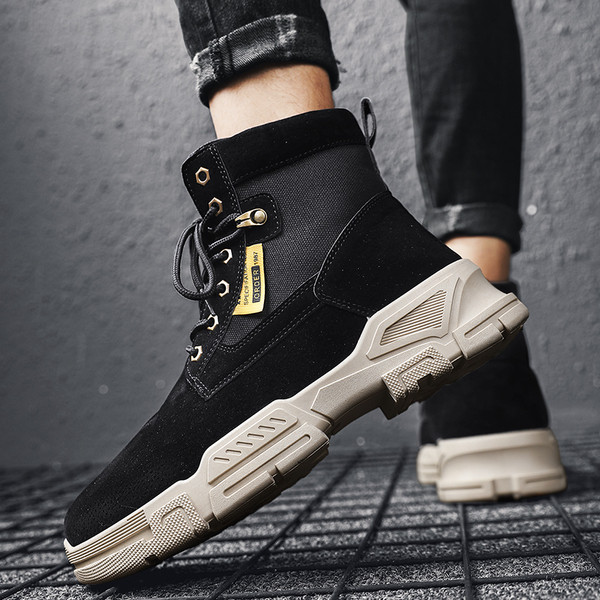 Kareda talla ja paeltega meeste talvesaapad