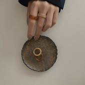 Női alkalmi gyűrűs sima modell