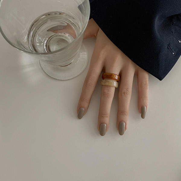 Női alkalmi gyűrűs sima modell