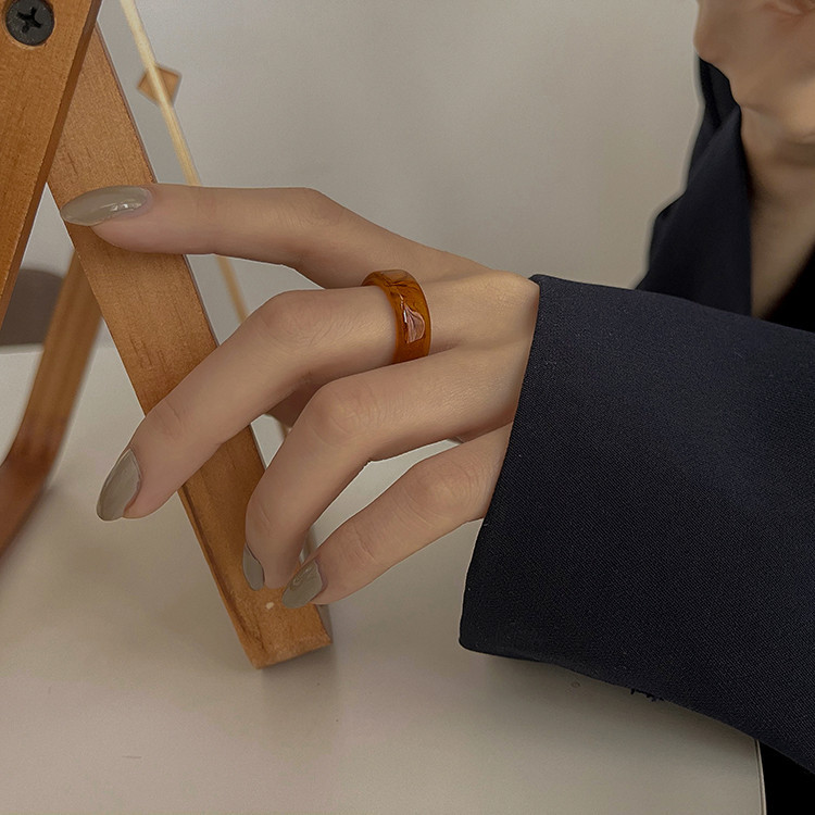 Női alkalmi gyűrűs sima modell