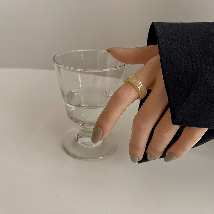 Női alkalmi gyűrűs sima modell