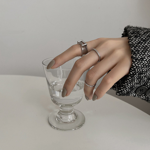 Napi három gyűrűből álló női szett