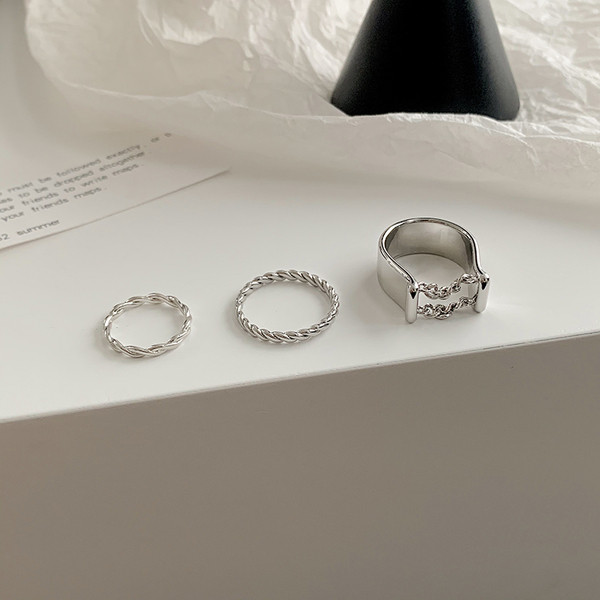 Napi három gyűrűből álló női szett