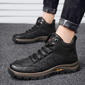 Eko-nahast paeltega meeste talvekingad