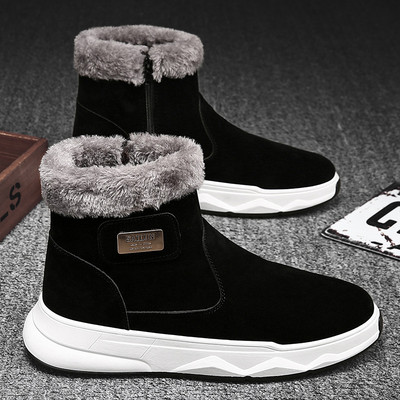 Téli férfi csizma vastag béléssel