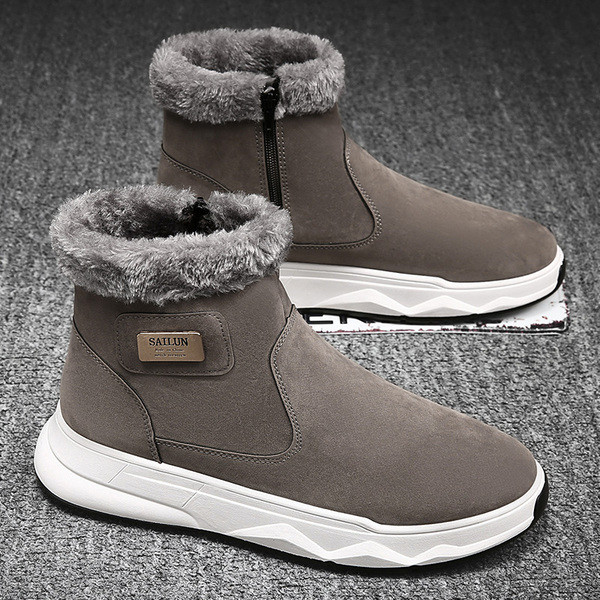 Téli férfi csizma vastag béléssel