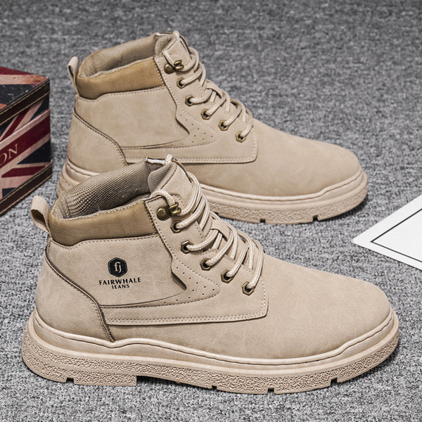 Sügis-talvised seemisnahast saapad meestele