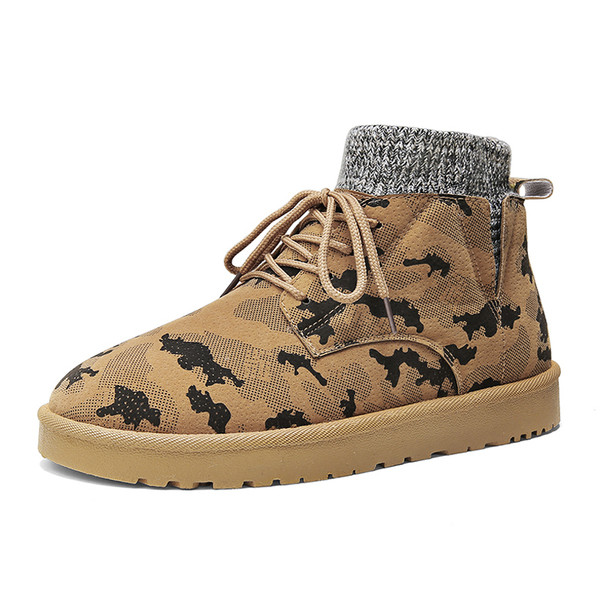 Uus mudel kamuflaažimustriga ja paeltega meeste saapad