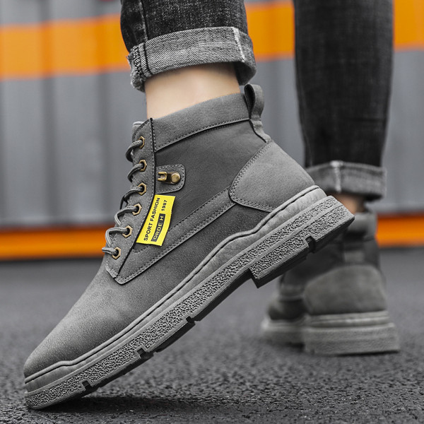 Rudeniniai batai iš eko odos su raišteliais