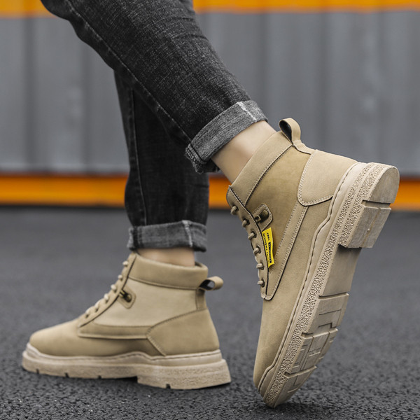 Rudeniniai batai iš eko odos su raišteliais