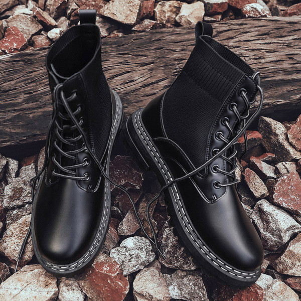 Új fűzős férfi csizma modell