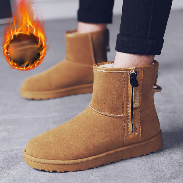 Modern férfi csizma cipzárral-két modell