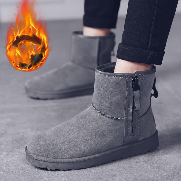 Modern férfi csizma cipzárral-két modell