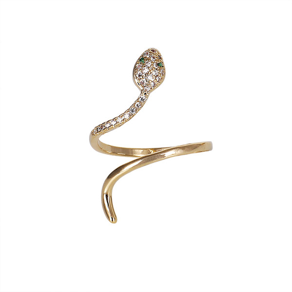 Stiilne kivikestega naiste sõrmus