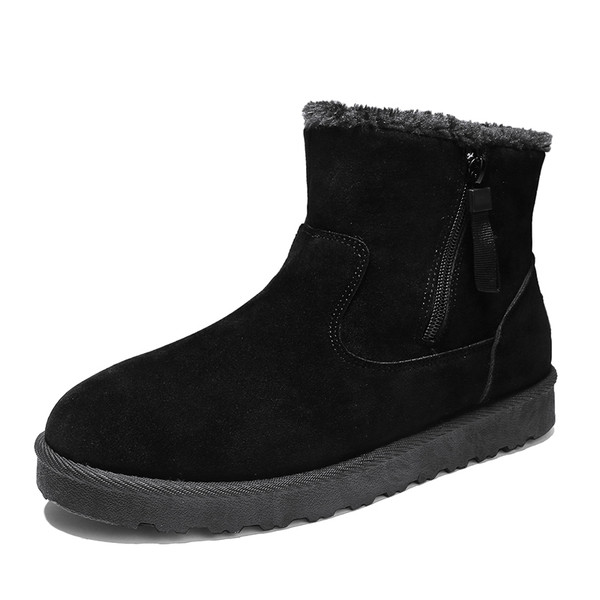 Meeste vabaaja saapad luku ja sooja voodriga