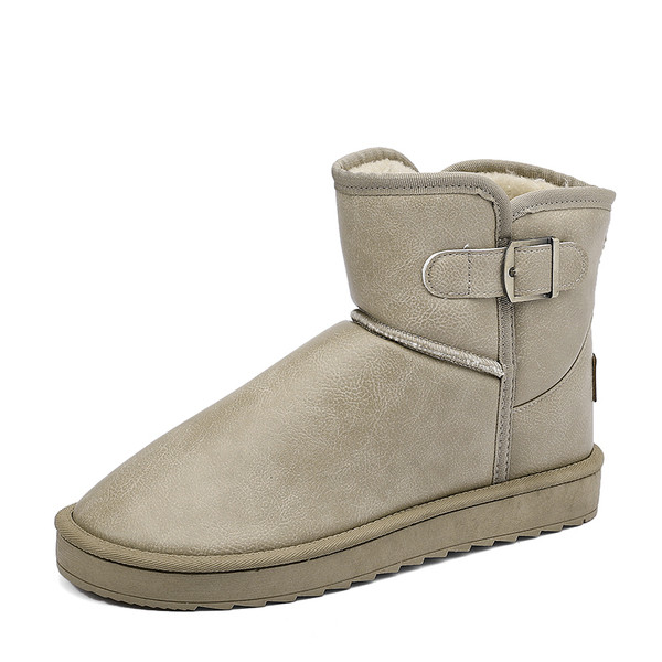 Voodi ja lameda tallaga vabaaja meeste talvesaapad