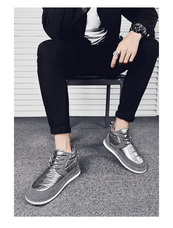 Sooja voodri ja paeltega meeste talvejalatsid