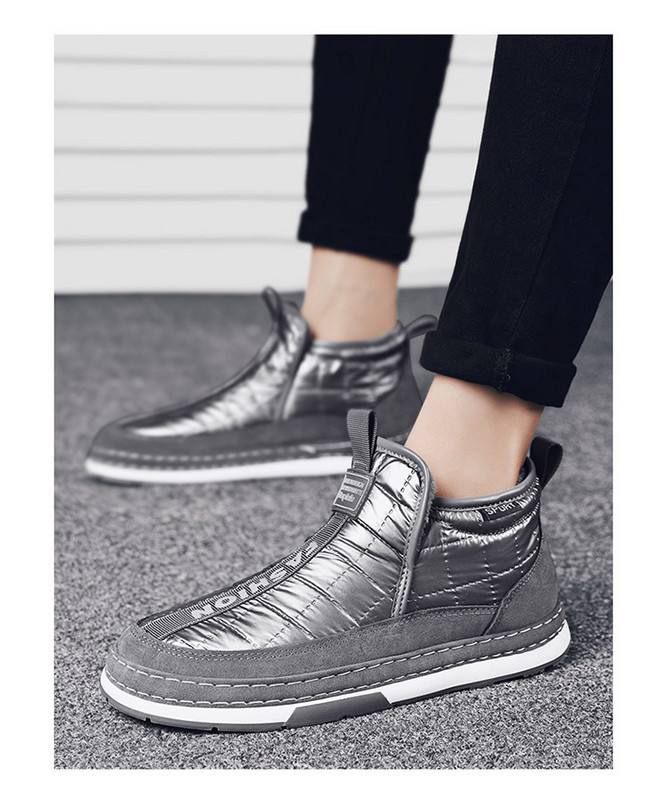 Sooja voodri ja paeltega meeste talvejalatsid