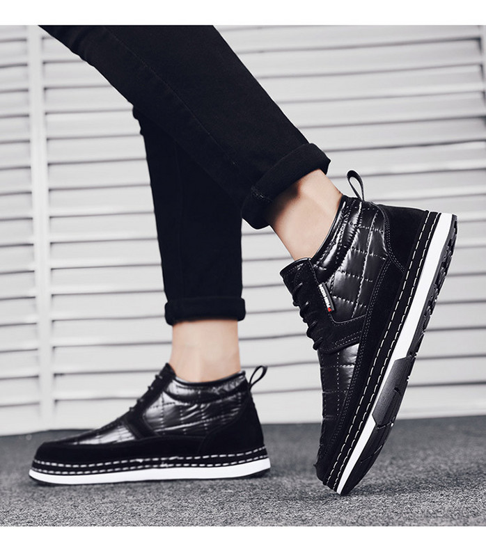 Sooja voodri ja paeltega meeste talvejalatsid