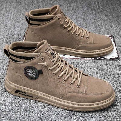 Moodsad kolmes värvitoonis kunstnahast talveks sobivad meeste saapad