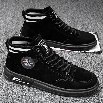 Moodsad kolmes värvitoonis kunstnahast talveks sobivad meeste saapad