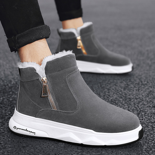 Sooja voodri ja lukuga vabaaja meeste saapad