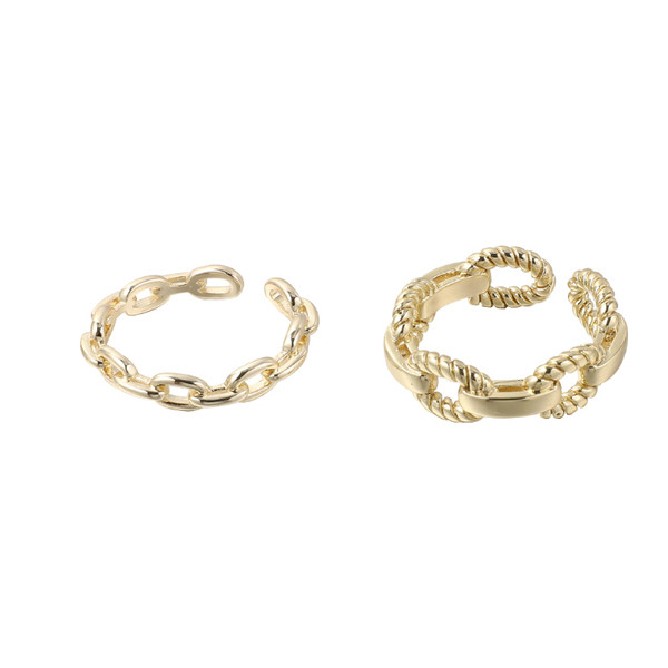 Modern női gyűrű két modellben